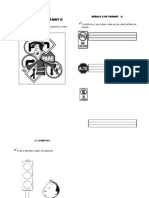 Fichas Sobre Las Señales de Tránsito