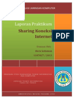 Jobsheet 6 - Sharing Koneksi Internet