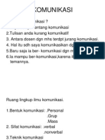 komunikasi efektif