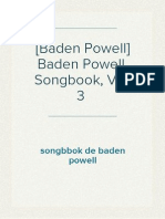 (Baden Powell) Baden Powell. Songbook, Vol. 3 (Gui
