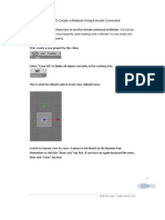 Blender 3D Lesson 3 Create A Red Man Using Extrude Command