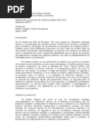 Negociación y Resolución de Conflictos Políticos Syll