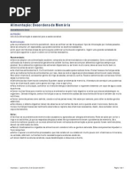 Aconselhamento Alimentar- Desordens de Memoria