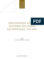 Bibliografia História Igreja Portugal (1960-2000)