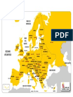 MAPA EUROPA - Político - Color - Con Referencias