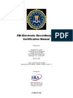 FBI Electronic Recordkeeping