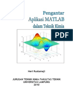 Pengantar Matlab Teknik Kimia