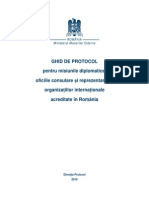 Indrumar Protocol MAE 2010