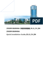 ZXSDR BS8900A Quick Installation Guide - R1.0 - CH - EN