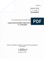 Caso Santander vs. Panamá - CIDH