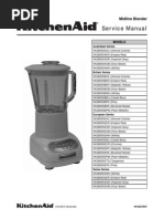 Download Kitchenaid Service Manual 5ksb555-Blender by dreamyson1983 SN184738094 doc pdf