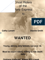 pony express powerpoint