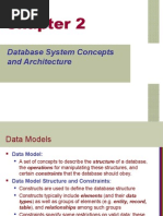 Database System Concepts and Architecture