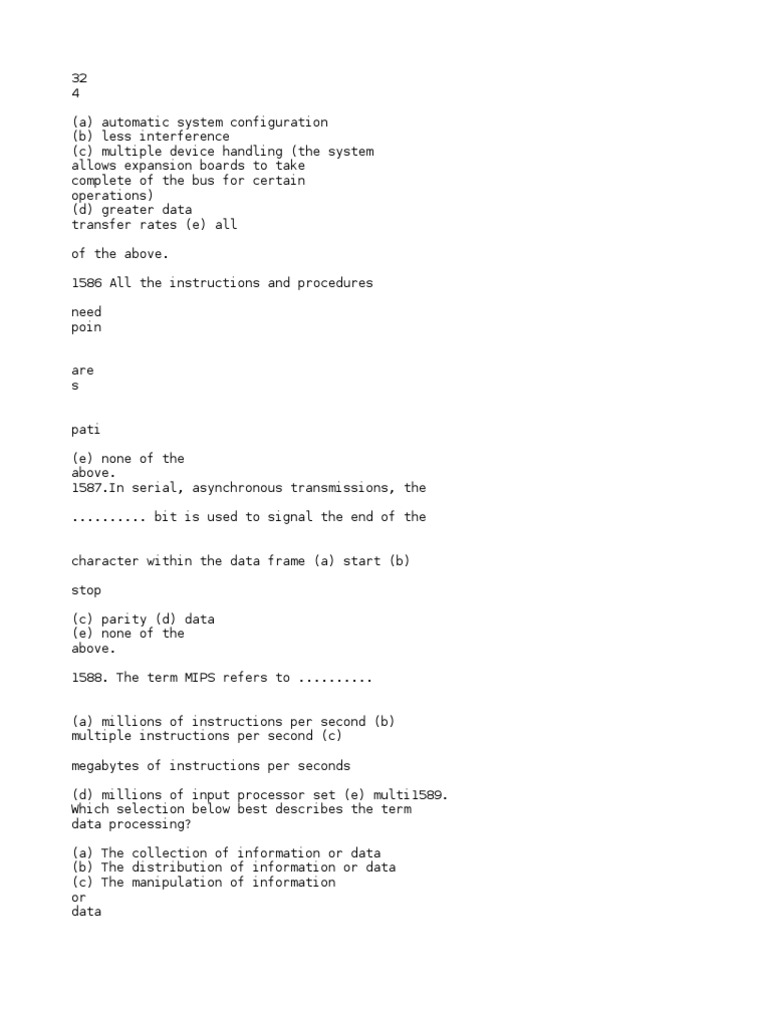 Computer Science Concepts and Terminology | PDF | Computer Data Storage ...