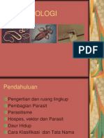 PARASITOLOGI Pendahuluan