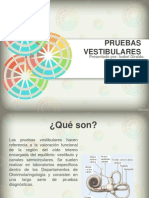 PRUEBAS VESTIBULARES