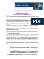 Análisis de casos reales de vibración en maquinaria industrial