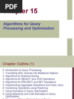 Algorithms For Query Processing and Optimization