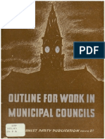 'Outline for Work in Municipal Councils' (194?) -- Communist Party of Australia