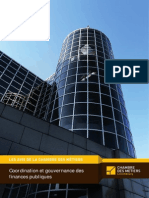 Coordination Et Gouvernance Des Finances Publiques PDF