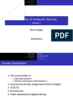 Principles of Computer Security: Simen Hagen