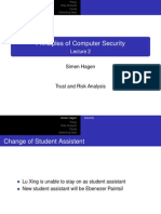 Principles of Computer Security: Simen Hagen