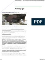 Queda de Meteoro - A Ameaça Que Vem Do Espaço - Resumo Das Disciplinas - UOL Vestibular PDF