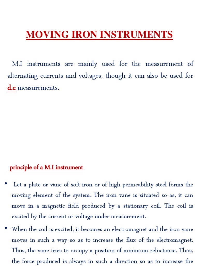 MI Instruments | PDF | Inductor | Electric Current