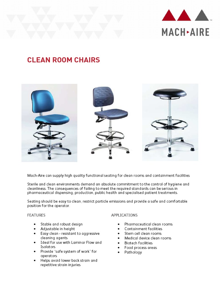 Clean Room Chairs | PDF