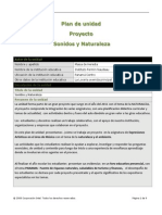 Plan de Unidad Proyecto Sonidos y Naturaleza