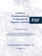 Gestion y Fundamentos de Evaluacion de Impacto Ambiental