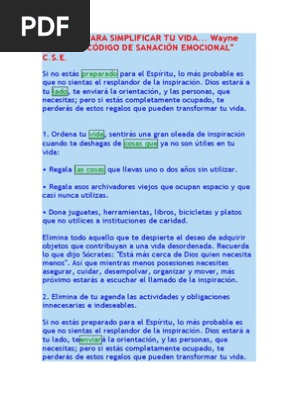 Cayendo Al Abismo Wayne Dyer Pdf Gratis
