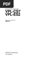 Download Projector Sony Vpl Cs7 Vpl Es2 by videoson SN18481567 doc pdf