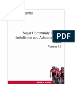 Sugar Community Edition Install Admin Guide 5.2