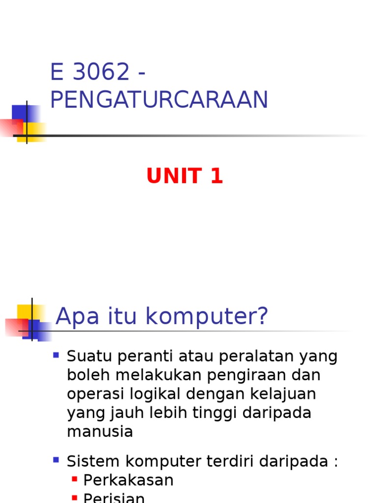 Soalan Akhir Tahun Sains Komputer Tingkatan 4 - Kecemasan s