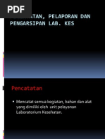 Download Pencatatan Pelaporan Dan Pengarsipan Lab by Uchi Cahyandani Alami SN184834811 doc pdf
