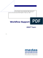 Workflow Support Notes: ABAP Team