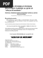 Download Proposal Pendirian Pondok Pesantren Tahfidz Al Qur by Sony BintangCom SN184840514 doc pdf