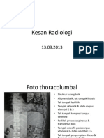Kesan Radiologi - 13.09.2013