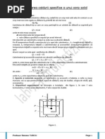 Determinarea Caldurii Specifice A Unui Corp Solid