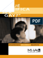 ¿QUÉ SIGNIFICA SER GAY-