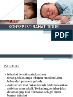 Konsep Istirahat Tidur