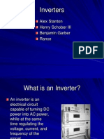 Inverters: Alex Stanton Henry Schober III Benjamin Garber Rance