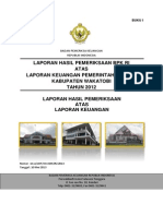 LHP LKPD Wakatobi TA 2012 (Buku I)