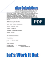 Medication Calculations