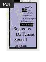 Vin Di Carlo - Segredos da Tensão Sexual