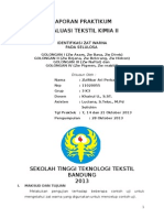 Identifikasi ZW Pada Serat (Golongan I, II, III, IV)