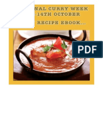 National Curry Week 7 Day Recipes eBook