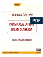 4 Prinsip Latihan