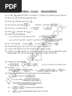 CH 8 - Trigonometry Class X